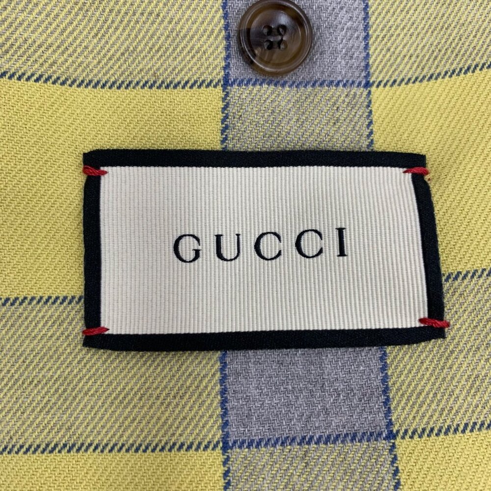 Gucci Color-Block Animal Pattern Embroidered Cott… - image 5